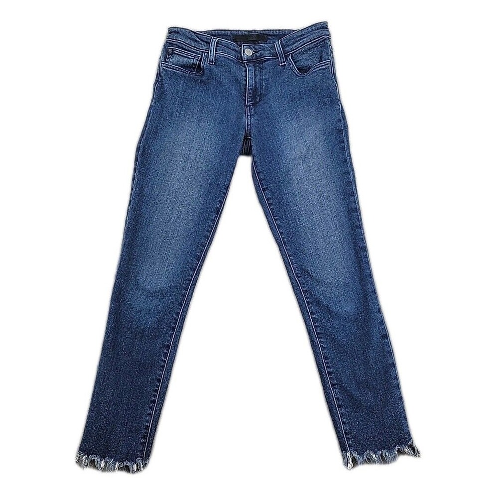 Joe's Womens Jeans Size 26x26 The Icon‎ Midrise Skinny Ankle Jagged Hem